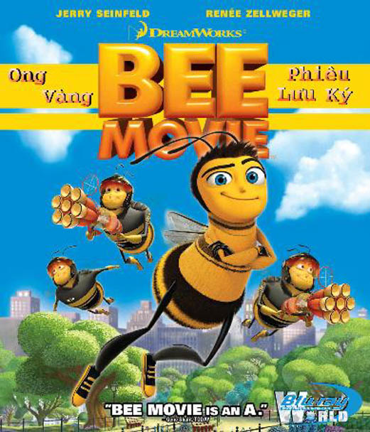 B318. Bee movie - Ong Vàng Phiêu Lưu Ký 2D 25G (DTS-HD 5.1) 